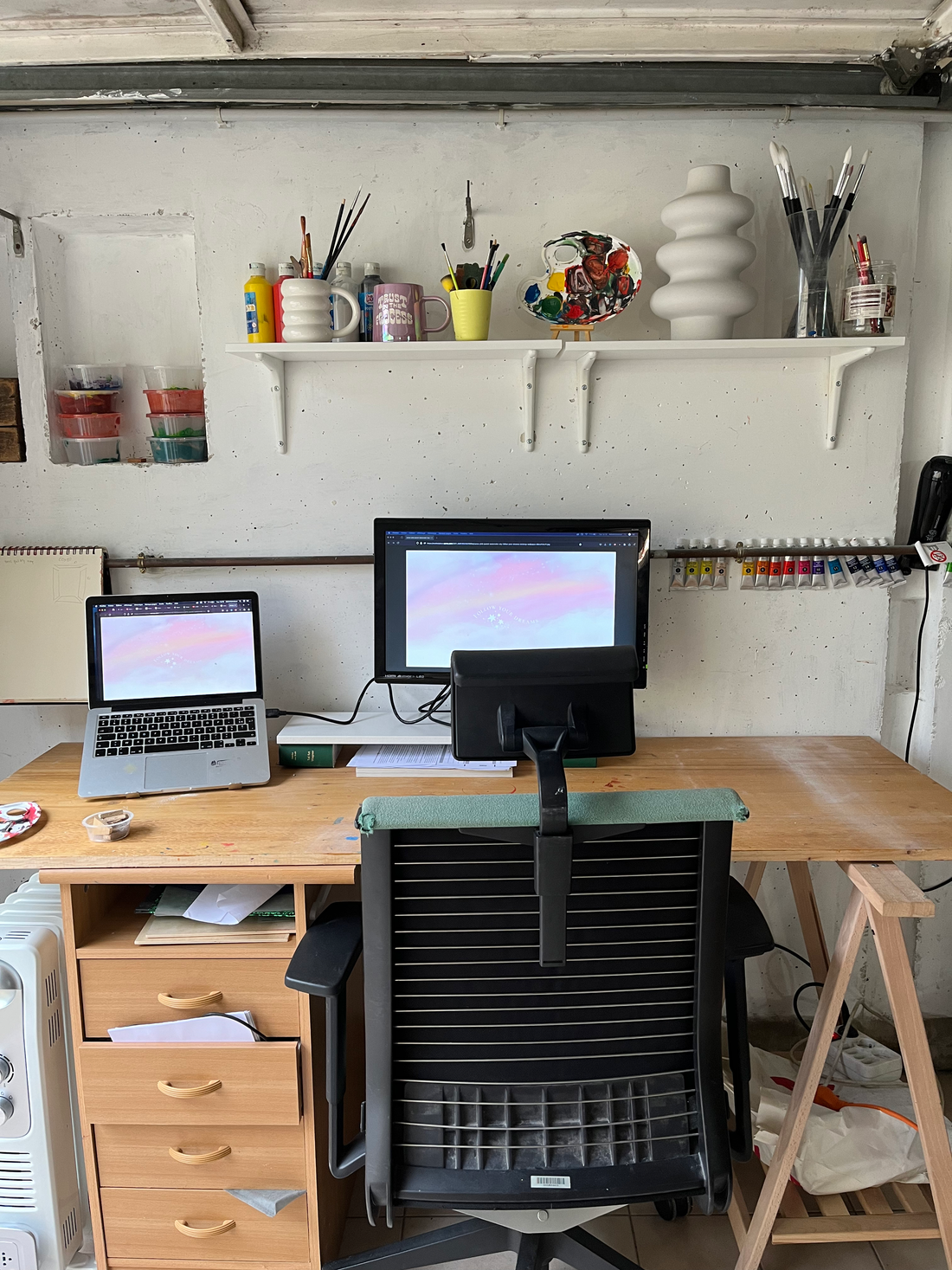 Mon nouvel atelier - je vous présente l’atelier Nina Bonobi
